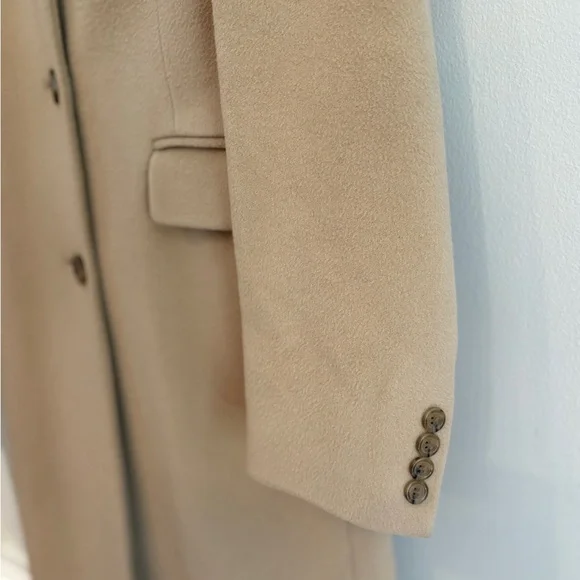 J. Crew WOOL and Cashmere Peacoat overcoat - Picture 4 of 6